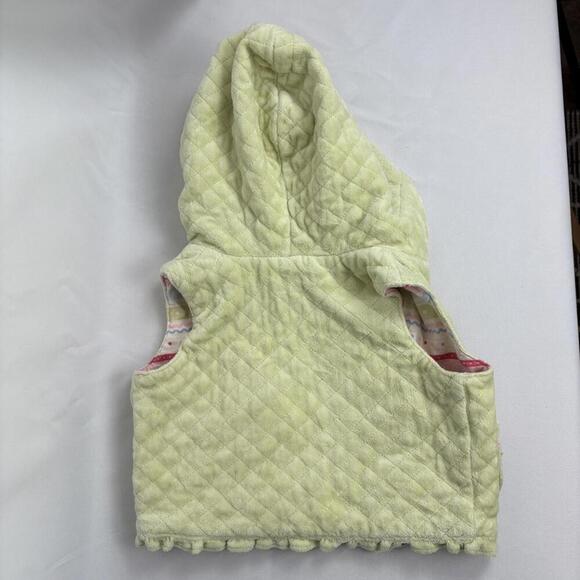 Y2K Gymboree Girls Quilted Green and Pink Vest size: 12-18 months - Picture 6 of 6
